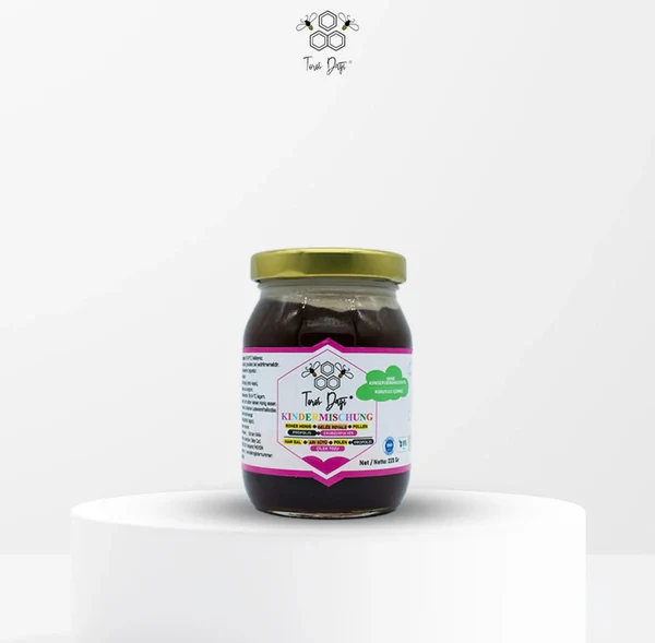 Toros Dağı - Arı Sütü - Polen - Propolis - Çilek Tozu - Bal Çocuk Karışımı 225 gr