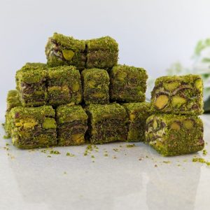 Toz fistik baklava dilimli