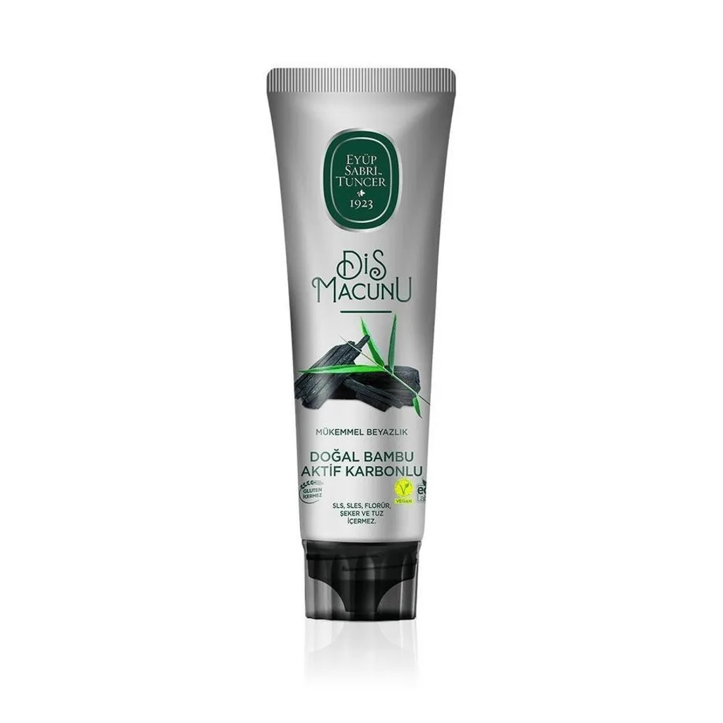 Eyüp Sabri Tuncer Doğal Bambu Karbonlu Diş Macunu 90 ml - Afbeelding 2