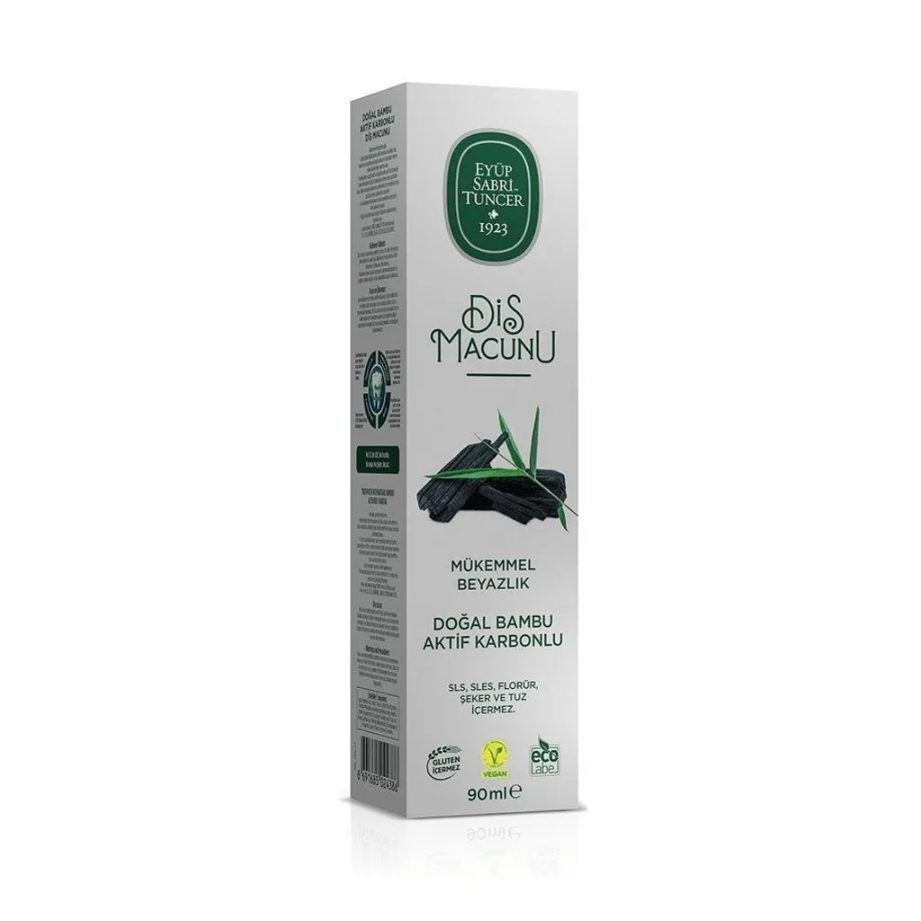 Eyüp Sabri Tuncer Doğal Bambu Karbonlu Diş Macunu 90 ml - Afbeelding 3